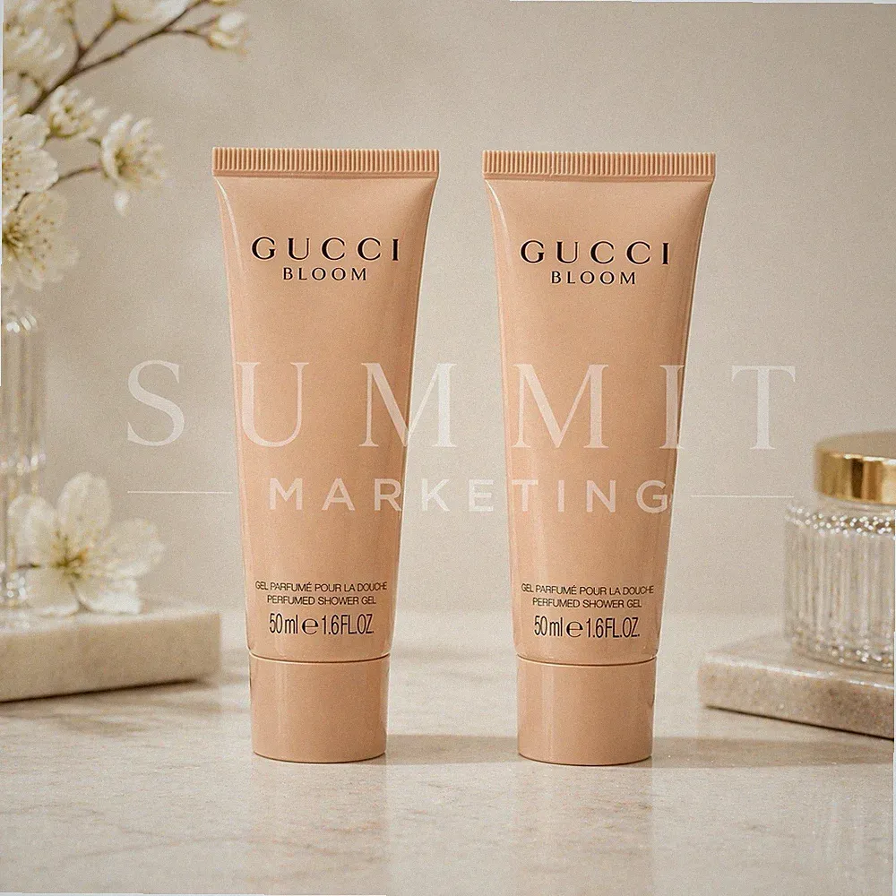 Gucci Bloom Perfumed Shower Gel 1.6 fl oz / 50 ml Travel Size (Set of 2) New