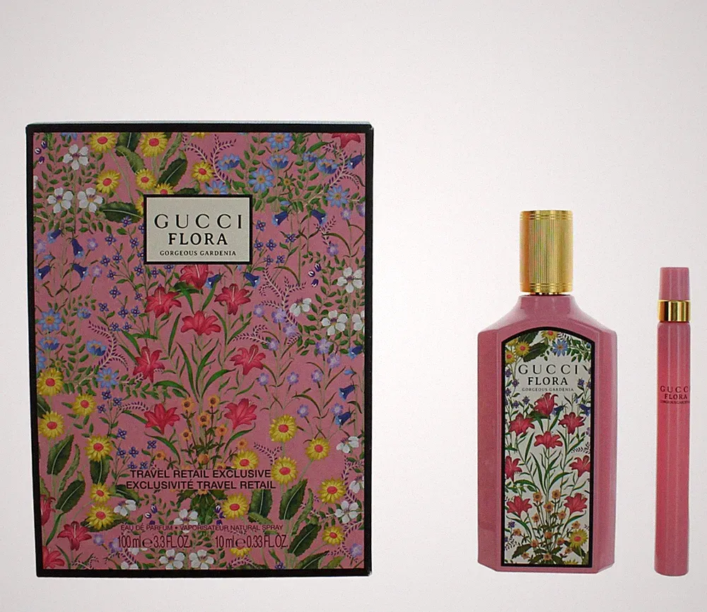 Gucci Flora Gorgeous Gardenia 2 Pc Gift Set Women Perfume New Sealed Fast Ship