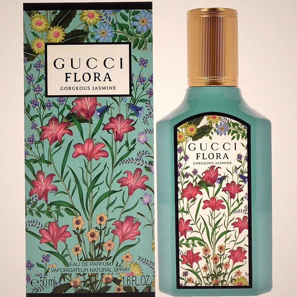 Gucci Flora Gorgeous Jasmine EDP 1.6 oz 50ml Perfume for Women New