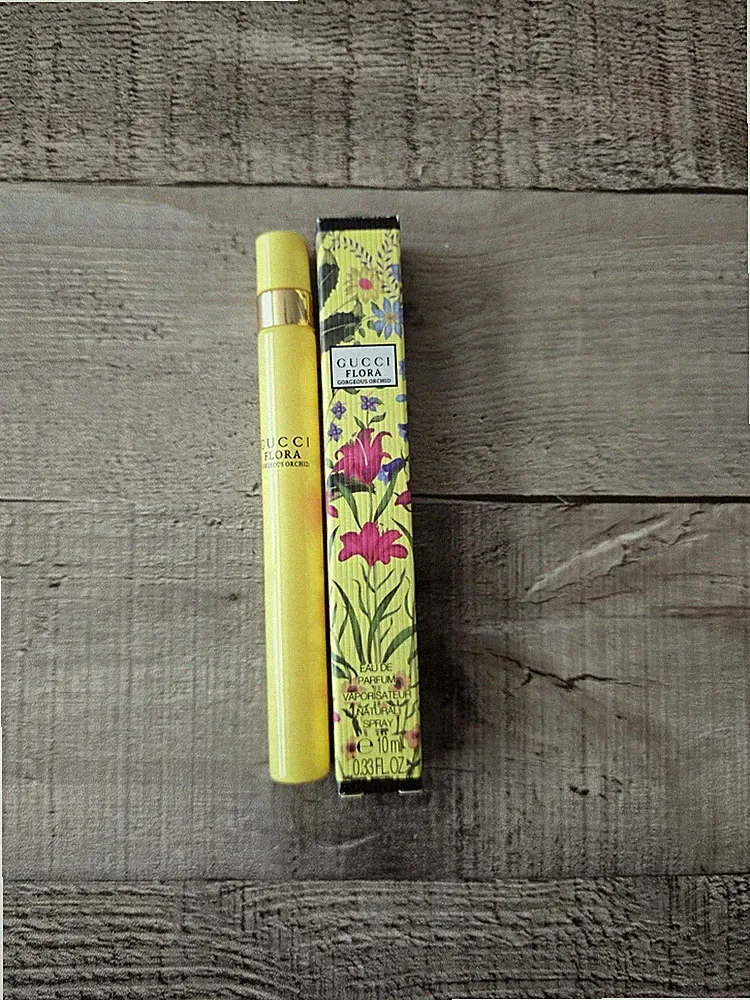 Gucci Flora Gorgeous Orchid EDP Travel Size Spray 10ml New In Box