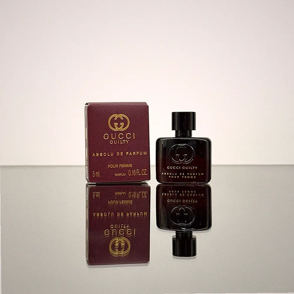 Gucci Guilty ABSOLU DE PARFUM Pour Femme 5ml-0.16oz Splash MINI Travel Size (C86