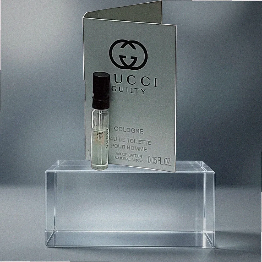 Gucci Guilty Cologne Pour Homme 1.5ml .05oz Sample Spray Vial Mens Fragrance